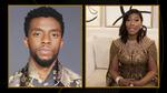 Taylor Simone Ledward tog imod prisen for Bedste mandlige skuespiller på vegne af sin afdøde mand, Chadwick Boseman.   Foto: Nbc Handout/Ritzau Scanpix