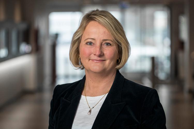 Jobbet som direktør blev Charlotte Nilsson Norby tilbudt via en headhunter. Og hun fik et sug i maven, da det blev afsløret, at stillingen var i Irma.  Foto: Sine Fiig 