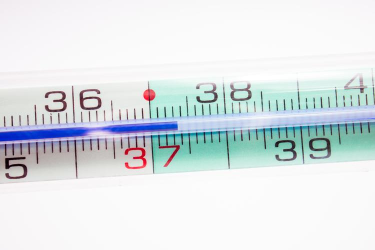 Normaltemperaturen hos de fleste mennesker er mellem 36,4 og 37,1 grad. Arkivfoto Ivan Radic