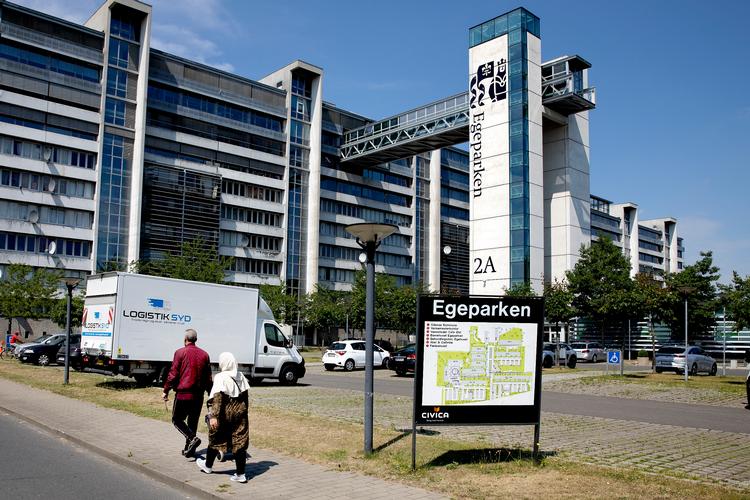 Vollsmose er et af de områder, der den seneste tid har været hårdt ramt af coronavirus. Arkivfoto.  Foto: Finn Frandsen/POLFOTO