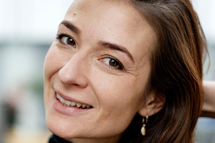 Iben Maria Zeuthen er vært i P1-programmet 'Tal til mig'. Foto: Agnete Schlichtkrull