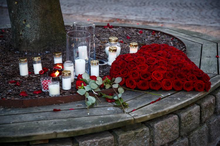 Jeg har ikke gjort noget, siger en 22-årig mand, der mistænkes for at have såret syv personer i sydsvensk by. Foto: 9200 Thomas Johansson/tt/Ritzau Scanpix