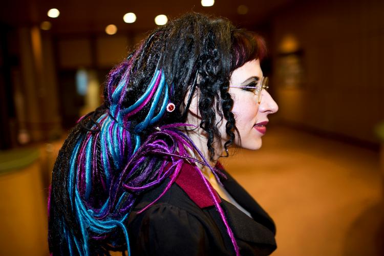 Den finske Sofi Oksanen skriver videre på Rapunzels hår, der voksede og voksede, i den feministiske fantasykrimi 'Norma' fra 2015. Foto: Per Folkver/POLFOTO