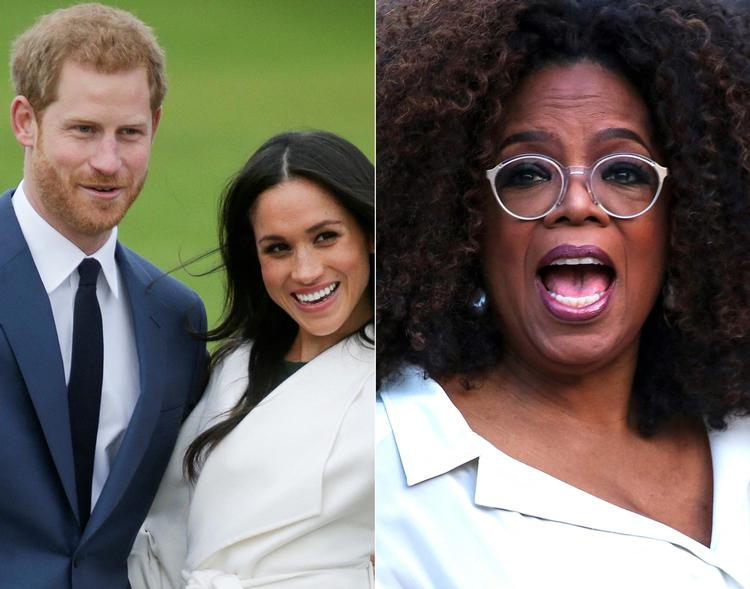  I februar annoncerede det britiske kongehus, at Harry og Meghan ikke vender tilbage som arbejdende medlemmer af det britiske kongehus. Søndag 7. marts taker de i et to timer langt interview med Oprah Winfrey. Foto: Daniel Leal-olivas, Kena Betancu/Ritzau Scanpix