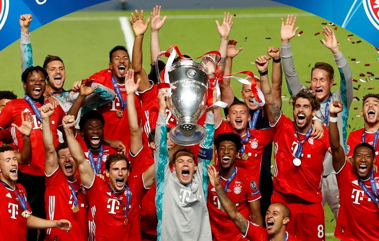 I 2020 var det Bayern München, der vandt Champions League - fra 2024 er turneringen efter alt at dømme forandret. Foto: Matthew Childs/Ritzau Scanpix