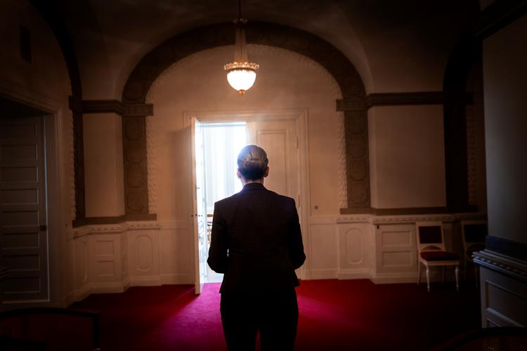 Mette Frederiksen mener selv, at coronakrisen har bevist hendes kongstanke om behovet for mere central styring fra Statsministeriet.  Foto: Mads Nissen/POLFOTO