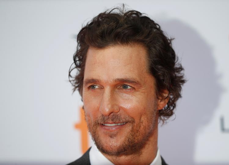 Matthew McConaughey brød for alvor igennem i 'A Time to Kill' fra 1996. I 2014 vandt han en Oscar for hovedrollen i 'Dallas Buyers Club'.  Foto: Mark Blinch/Ritzau Scanpix