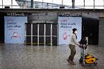 Det er slut med lange køer til check-in og security i Københavns Lufthavn her et år siden nedlukningen.  Foto: Martin Lehmann