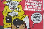 Sådan så forsiden af det seneste nummer af det franske satiremagasin Charlie Hebdo ud. Til stor opstandelse i Storbritannien og på sociale medier. Foto: /Ritzau Scanpix