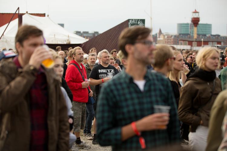Festivalen Haven, Refshaleøen i København. Foto: Thomas Borberg/POLFOTO