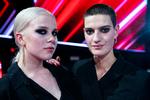     Neva &amp; Ida ud af X-Factor X Factor Liveshow 2021 i Brøndby fredag den 12. marts 2021. X Factor sendes på TV2. **Pool-dækning leveret af Aller: Materialet kan anvendes vederlagsfrit til redaktionel omtale af programmet** FOTO: Jesper Sunesen / Aller Foto &amp; Video   Foto: Jesper Sunesen / Aller Foto & Vi/Ritzau Scanpix