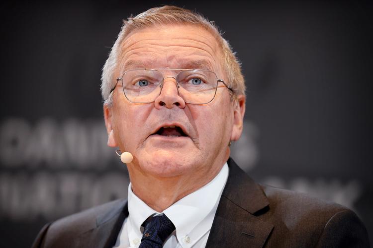 Nationalbankdirektør Lars Rohde fotograferet ved et pressemøde sidste år.  Foto: Jens Dresling/POLFOTO