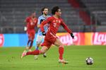 Bayern Münchens Leroy Sané gav onsdag aften flere prøver på sine gode temposkift under opgøret mod Lazio i Champions League. Foto: Andreas Gebert/Ritzau Scanpix