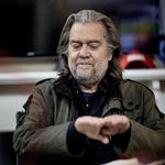 Valg i USA. Steve Bannon var Donald Trumps kampagnechef og chefstrateg og hjalp ham til sejren i 2016. Nu sidder den fyrede rådgiver i et krigsrum i sin kælder tæt på Det Hvide Hus, Washington, D.C., for igen at hjælpe Trump.  Foto: Miriam Dalsgaard/POLFOTO