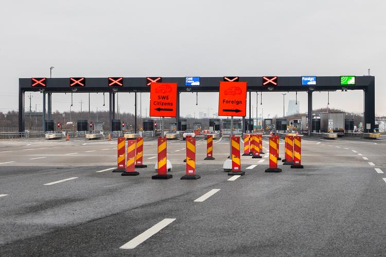 Coronakrisen har sat det nordiske samarbejde på en hård prøve og ikke mindst hele ideen om en sammenhængende region omkring Øresund. De lukkede grænser er ikke en farbar vej fremover.  Foto: Finn Frandsen/POLFOTO
