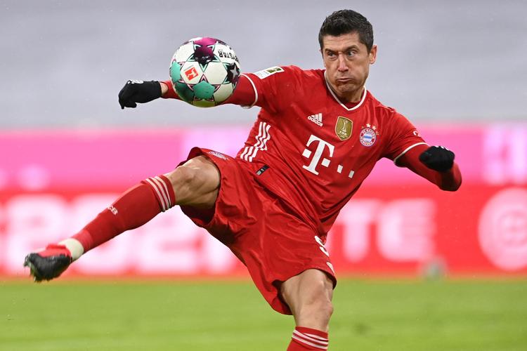    Med Robert Lewandowski i storform er Bayern topfavorit til sejr i Champions League.  Foto: Christof Stache/Ritzau Scanpix