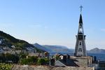 Tyskerne brændte Hammerfest ned til grunden i 1944 efter direkte ordrer fra Hitler. Efter krigen vendte de tvangsevakuerede indbyggere tilbage og genopførte deres by.   Foto: Kristoffer Flakstad