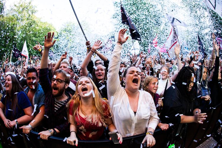 Festivalerne håber, at begejstring over musikken får lov at udfolde sig til sommer.
 Arkivfoto Per Lange