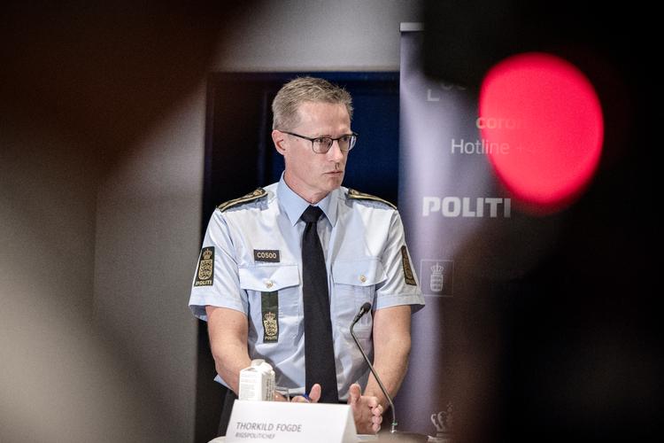 Rigspolitichef Thorkild Fogde blev bedt om at stå i spidsen for den ulovlige aflivning af mink. Beskeden kom fra Justitsministeriet. Arkivfoto. Foto: Valdemar Ren/POLFOTO