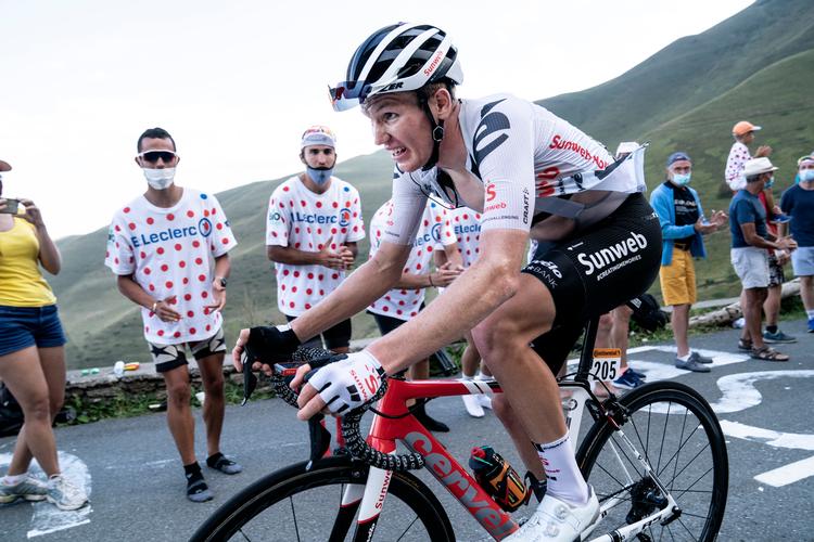 Søren Kragh Andersen er en af danske cykelsports verdensklasseryttere. Han ville uden tvivl få en fremtrædende plads på et rent dansk cykelhold, som måske skulle reklamere for grøn energi. Foto: Tariq Mikkel Khan