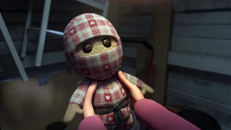 Den aggressive ninja har fået nyt hylster og er blevet fyldt med gule økologiske ærter i film-toeren. Nuttet. Foto: /A. Film Productions, Sudoku & Pop-up Production