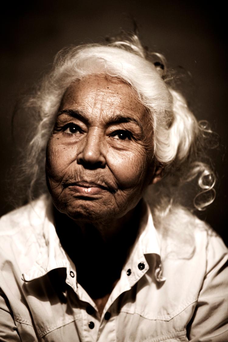     Den egyptiske feminist og forfatter Nawal al-Saadawi hudflettede magthaverne i Egypten, den arabiske verden og præsteskabet i Iran.   Foto: Lærke Posselt/POLFOTO