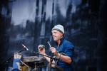     Jacob Andersen spillede sammen med en række af landets mest skattede musikere som her med  Hanne Boel, på Smukfest i 2018.   Foto: Per Lange/Ekstra Bladet