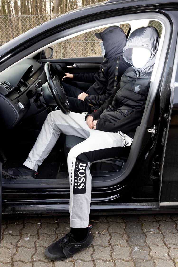 To af de tre unge mænd, som har klaget over tre betjente, som nu er tiltalt for magtmisbrug. Tirsdag falder der dom i sagen i byretten i Horsens.
 Foto: Jacob Ehrbahn/Jacob Ehrbahn