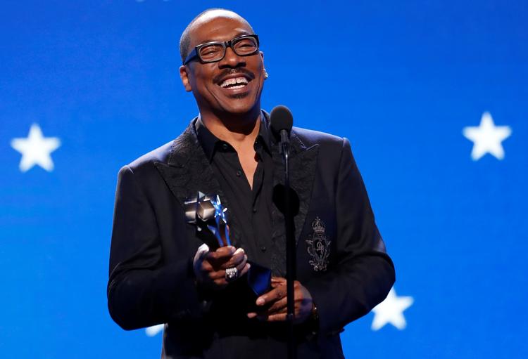 Eddie Murphys karriere er en af de mest svingende i Hollywoods historie. Bundniveauet er ganske lavt. Til gengæld er stjernestunderne tæt på det geniale. Foto: Mario Anzuoni/Ritzau Scanpix