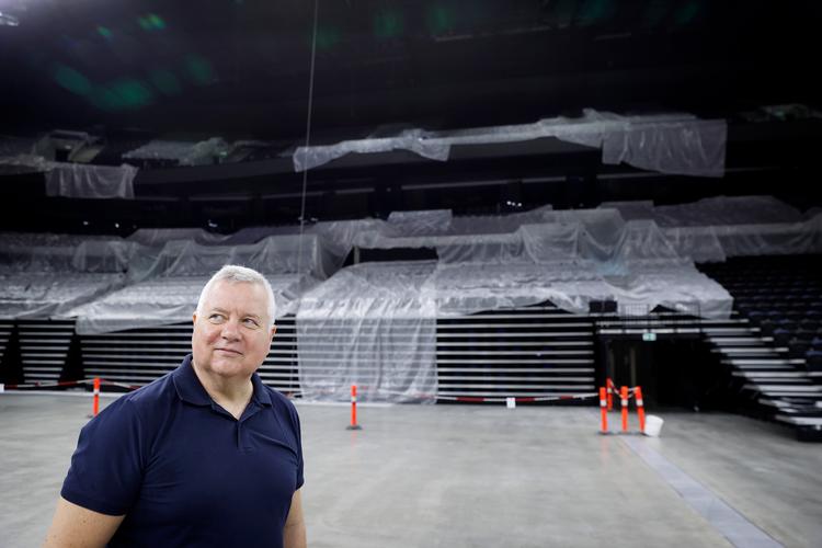 Royal Arena og administrerende direktør Dan Hammer er indtil videre gået glip af næsten 600.000 gæster til koncerter og sportsbegivenheder i den store multihal.  Foto: Jens Dresling Foto: Jens Dresling/POLFOTO
