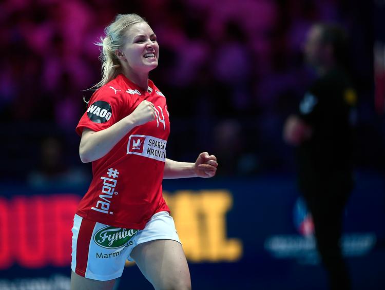     Lotte Grigel har spillet 112 kampe for kvindelandsholdet og scoret  163 mål. Foto: Lars Poulsen/POLFOTO