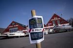     Københavns Vestegns Politi opretter Hotspot på Ishøj havn onsdag den 31. marts 2021.  Foto: Liselotte Sabroe/Ritzau Scanpix