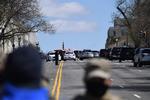 Politiet er talstærkt til stede ved kongresbygningen i Washington. Foto: Eric Baradat/AFP 