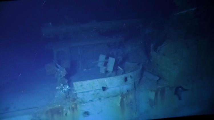 'USS Johnson' blev sænket af japanernes slagskib 'Yamato'. Foto: Caladan Oceanic