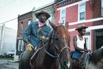 Dramaet ’Concrete Cowboy’ handler om teenageren Cole (Caleb McLaughlin), der skal tilbringe en sommer med sin far, Harp (Idris Elba), som Cole aldrig rigtig har kendt. Foto 