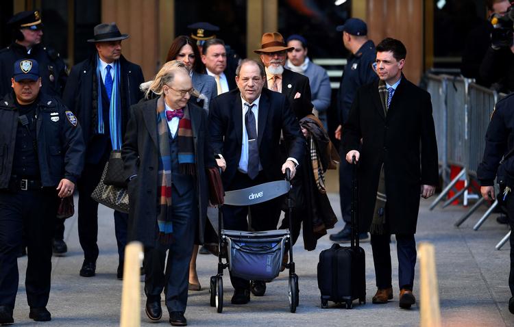 Filmproducer Harvey Weinstein blev kendt skyldig ved domstol i New York sidste år, men vil have dommen anket. Foto: Johannes Eisele/Ritzau Scanpix