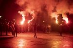  Den 31-årige mand er tiltalt for grov forstyrrelse af den offentlig orden og grov vold i forbindelse med demonstrationen 9. januar, der var arrangeret af bevægelsen Men In Black som protest mod regeringens corona-restriktioner. 8arkiv) Foto: Tariq Mikkel Khan