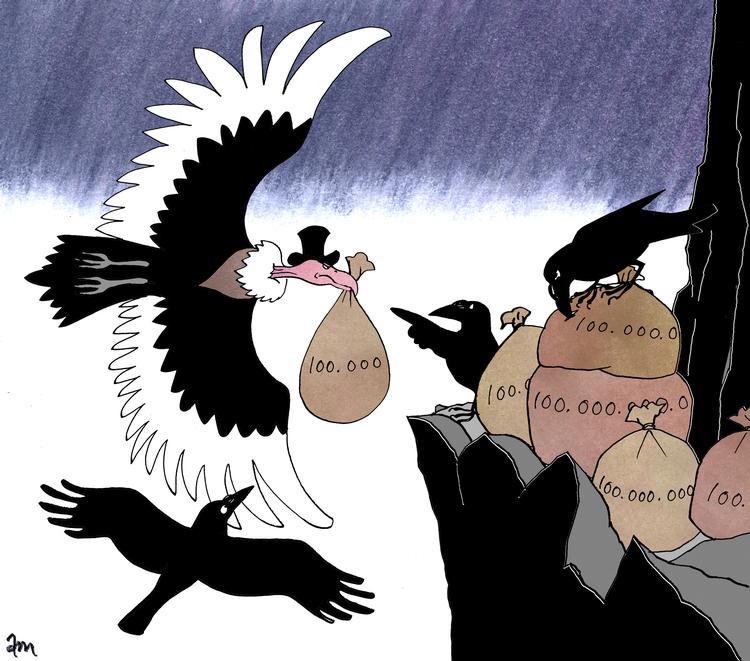 Arkivtegning Anne-marie Steen Petersen