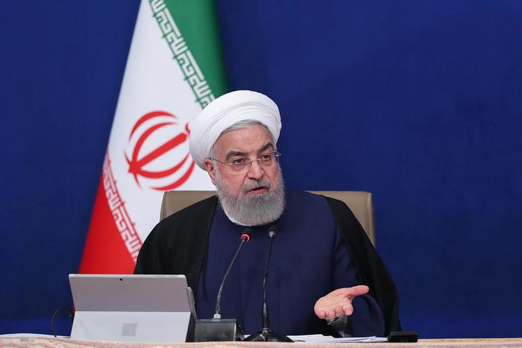 Hassan Rouhani fik et stort flertal imod sig ved dagens afstemning i parlamentet. Foto: -/Ritzau Scanpix