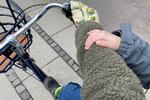 Jeg elsker, at han sidder der, mens jeg stille trækker cyklen hjem gennem byen, og vi småsludrende lægger dagens udfordringer bag os og indstiller sindet på fritid. Foto: Charlotte Branner