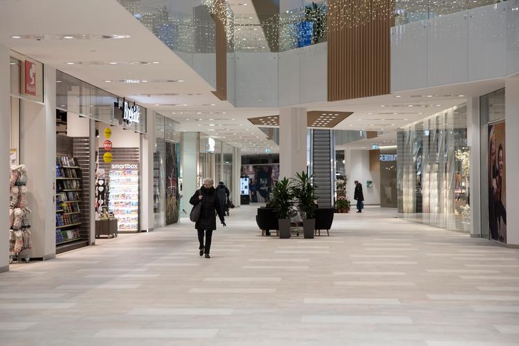 Indkøbscenteret Kronen på Vanløse Torv er malflydende og ryger nu på tvangsauktion. Foto: Louise Herrche Serup/POLFOTO