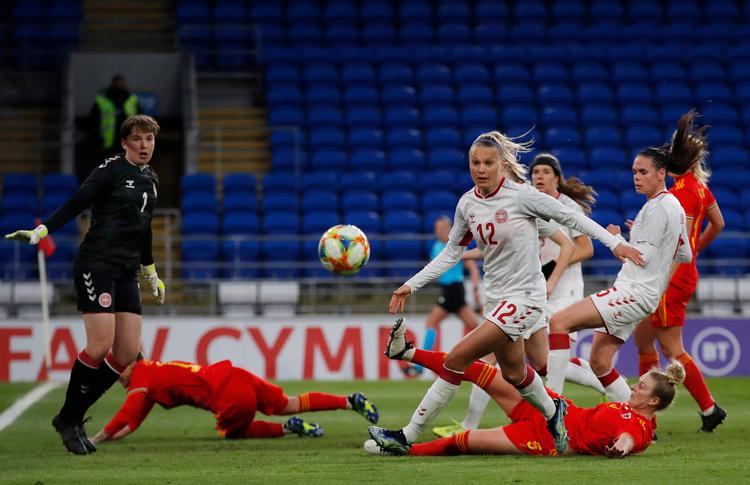 Lene Christensen var bedste dansker og sikrede det uafgjorte resultat med stabilitet i indsatsen. Foto: Andrew Couldridge/Ritzau Scanpix