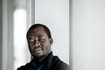 Den nigerianske forfatter Chigozie Obiamas, hvis debutroman 'Vi var fiskere' er udkommet på dansk, optræder på litteraturfestivalen LiteratureXchange til sommer.   Foto: Joachim Ladefoged/POLFOTO