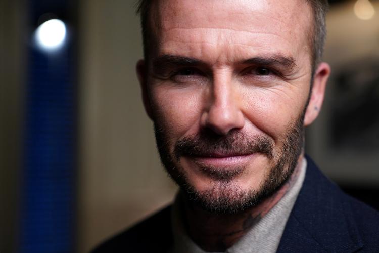 David Beckham nåede at spille 115 landskampe for England. Han scorede 17 mål i landsholdstrøjen. Foto: Carlo Allegri/Ritzau Scanpix