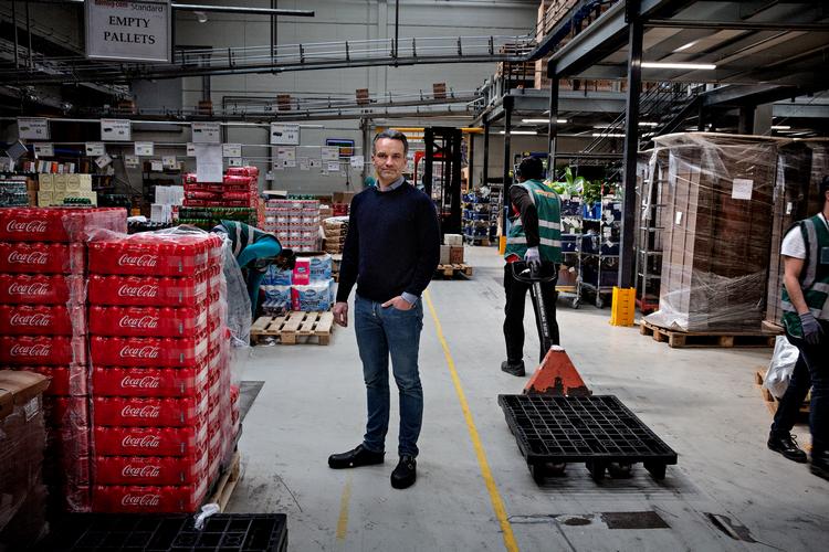 Direktøren for Nemlig.com, Stefan Plenge,  svarer efter længere tids tavshed, at virksomhedens kritiserede arbejdskultur er moderne, mens han kalder overenskomster for chauffører forældede.  Foto: Martin Lehmann