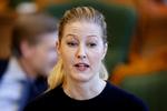 »Der er sat en lang række initiativer i gang«, siger Sofie Carsten Nielsen efter hård kritik fra tidligere medarbejdere om arbejdsmiljøet i partiet. Foto: Jens Dresling/POLFOTO