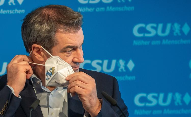 Markus Söder opgiver sin kanslerdrøm. Foto: Peter Kneffel/Ritzau Scanpix