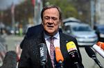 Armin Laschet overtog posten som partileder for partiet CDU fra Angela Merkel. Partiet har i mange år været landets største men kæmper nu om den plads med De Grønne, der er styrtet frem i meningsmålingerne de seneste år. Foto: Tobias Schwarz/Ritzau Scanpix