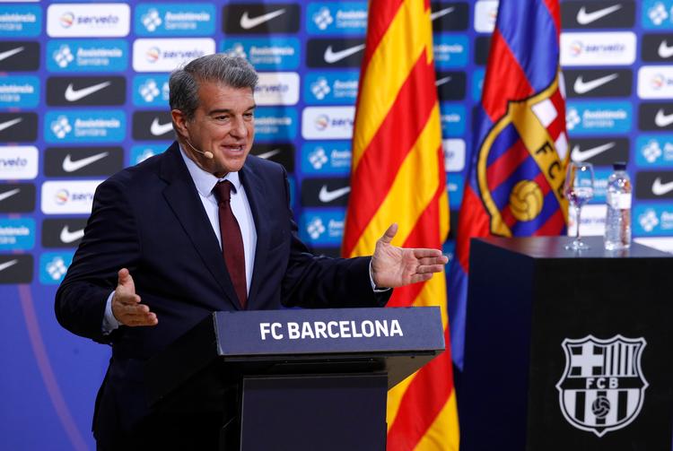  Joan Laporta blev tidligere i år valgt som præsident i FC Barcelona, som han også styrede fra 2003-2010.  Foto: Albert Gea/Ritzau Scanpix