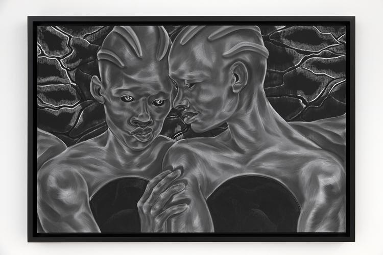 Foto: To See and To Know; Future Lovers from a Countervailing Theory (2019) Toyin Ojih Odutola  